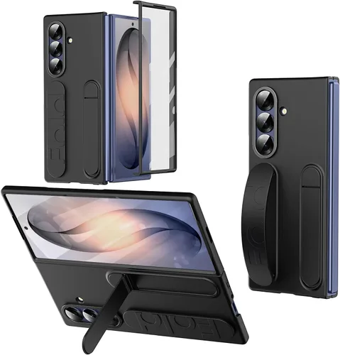 Funda para Samsung Galaxy Z Fold 8 Ultra Protect con soporte de pulsera, pantalla integrada y protección de lente a prueba de golpes, protección