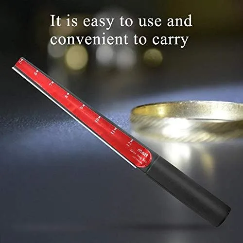 Vista 8 de Zerone Medidor de anillo de cera, medidor de anillo de cera, regla de dedo tamaño de joyería, herramienta de mandril para agrandar el diámetro