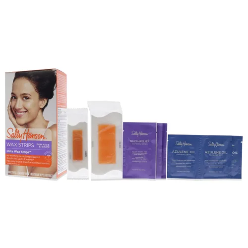 Vista 4 de Sally Hansen Insta 24, tiras de cera para cara y bikini, 1 unidad