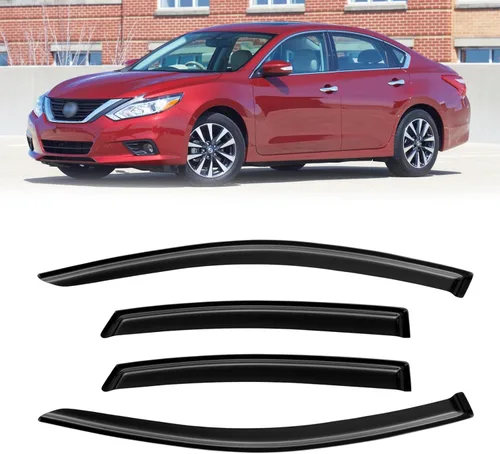 Vista 106 de Visera de ventana para Jeep Cherokee 1984-2001 (Excluye Modelo Limited), Protectores Guards Shields de lluvia de canal exterior, Deflector