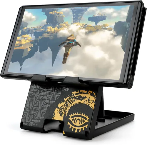 Tscope Lindo soporte de interruptor para Nintendo, para Zleda Tears of The Kingdom Switch 2 Lite soporte, soporte ajustable, plegable, portátil,