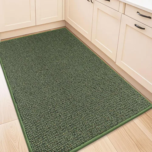 Vista 63 de BEQHAUSE Alfombras de cocina de 20 x 32 pulgadas, antideslizantes, para piso, súper absorbentes y resistentes a las manchas, lavables a máquina
