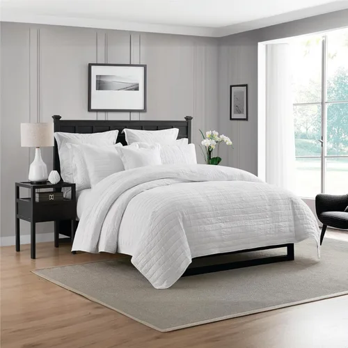 Vista 7 de Swift Home Ligero de gran tamaño, ultra suave, lavado con enzimas, textura arrugada, relleno de mezcla de algodón transpirable, juego de 2 piezas