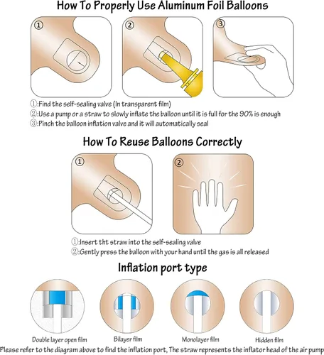 Vista 4 de Globos de 40 pulgadas con números de caramelo, papel de aluminio de helio, globos de látex de Mylar para fiesta de cumpleaños, decoración digital 0