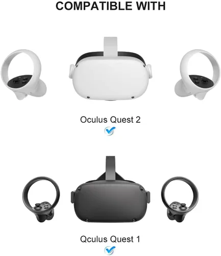 Vista 5 de LANMU Battery Pack Power Bank Compatible with OculusMeta Quest 2Quest Quest Pro and PICO 4 VR Headset 5V 2A 3350mAh Lightweight Extra Battery