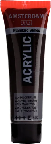 Vista 76 de Amsterdam Serie Estándar Tubo de Pintura Acrílica 120ml Azo Naranja 276 (17092762)