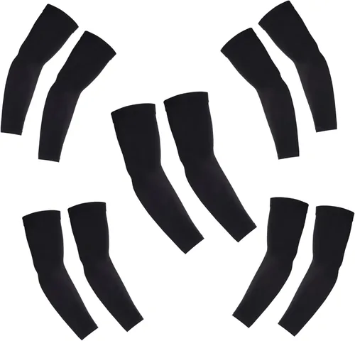 Vista 14 de KUHNMARVIN 2 Pares de Mangas de Brazo de Compresión con Protección UV Refrescantes Mangas de Sol Cobertura de Tatuajes Mangas de Brazo