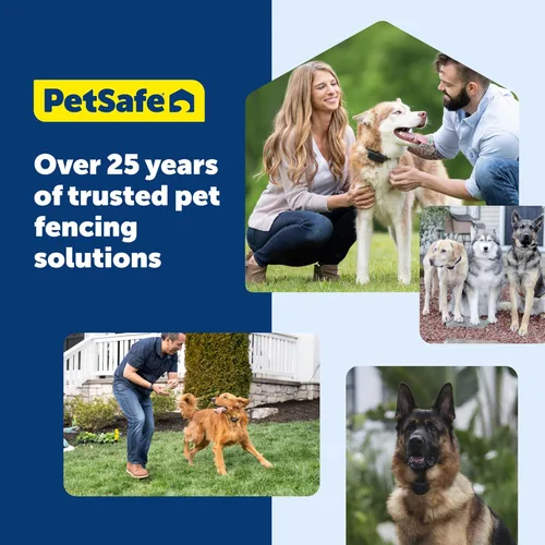 Vista 7 de PetSafe Pawz Away - Barrera para mascotas para interiores, funciona con pilas, área de contención invisible para interiores con collar ajustable