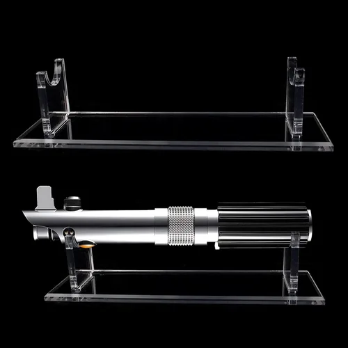 Vista 4 de WANLIAN Soporte de sable de luz, soporte de exhibición de sable de luz acrílico para escritorio, soporte de espada para exhibición de sables de luz