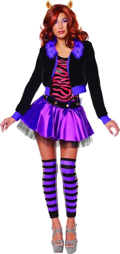 Spirit Halloween Disfraz de Clawdeen Monster High para adultos
