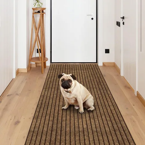 Vista 8 de Weidear Alfombra de pasillo con parte trasera de goma, antideslizante, lavable para interiores y exteriores, alfombra de área personalizada