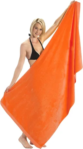 Vista 36 de BY LORA Toallas de algodón de terciopelo de rizo Felpa, secado rápido, duraderas y ecológicas Disponible en tamaños de toalla de playa, toalla