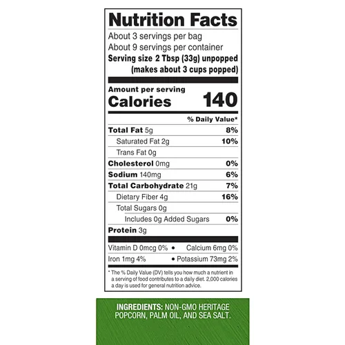 Vista 2 de Black Jewell Gourmet - Palomitas de maíz para microondas, naturales, 10.5 onzas (paquete de 3)