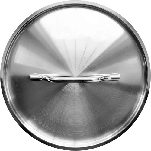 Vista 6 de Olla de caldo de acero inoxidable de 8 cuartos con tapa