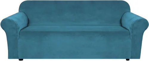 Vista 20 de H.VERSAILTEX Fundas de Sofá de Terciopelo Elástico Fundas de Sofá Grande Fundas de Sofá Protector de Muebles Suave con Fondo Elástico