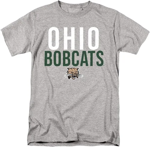 Vista 106 de LOGOVISION Official Collegiate Distressed Stacked Short Sleeve Unisex for Men & Women T Shirt Collection 3