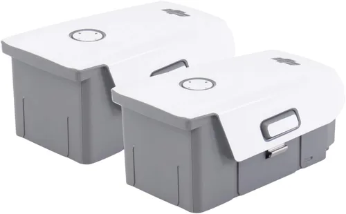 Vista 6 de Wrapgrade Funda compatible con DJI Mavic Air 2 y Air 2S 2 baterías (Airforce Silver)