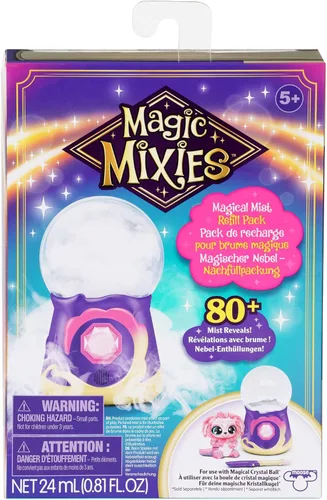 Vista 5 de Magic Mixies - Paquete de recambio de niebla mágica y hechizos para bola de cristal mágica