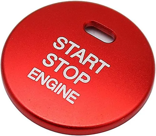 Vista 5 de Tapa del botón de arranque y parada del motor de automóvil para Mazda 2 3 6 CX-3 CX-4 CX-5 CX-9 MX-5 Interruptor de arranque de encendido botón