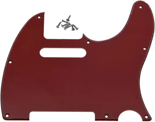Vista 15 de KAISH Carcasa de 8 agujeros estilo Tele para guitarra TL con orificios para tornillos de montaje de pastilla para Tele/Telecaster Nácar de perla