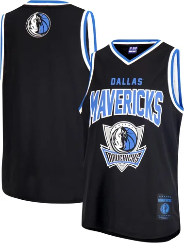 Vista 9 de Ultra Game Youth NBA Official Tank Top Mesh Sleeveless Muscle T-Shirt - Black