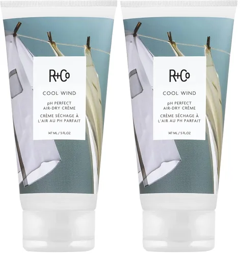 Vista 3 de R+Co Cool Wind Crema para el cabello con pH perfecto para secar al aire Hidrata + domina + suaviza Vegana + libre de crueldad