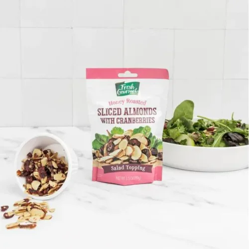 Vista 5 de Fresh Gourmet Almendras y arándanos tostados con miel (3.5 onzas (paquete de 1))