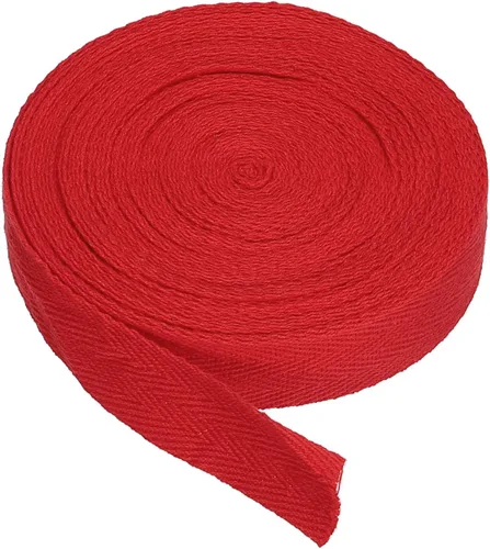 Vista 251 de PATIKIL Cinta de sarga de algodón de 1 pulgada, 50 yardas, cinta de algodón, cinta de encuadernación al bies, cinta de espiga para costura, Verde