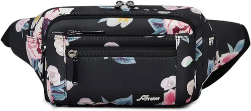 Riñonera impermeable para hombres y mujeres, riñonera impermeable con cubierta para la lluvia, correa ajustable para deportes al aire libre,