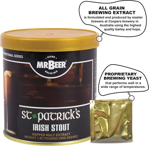 Vista 5 de Kit Mr. Beer de repuesto para elaboración de cerveza casera, Not Applicable