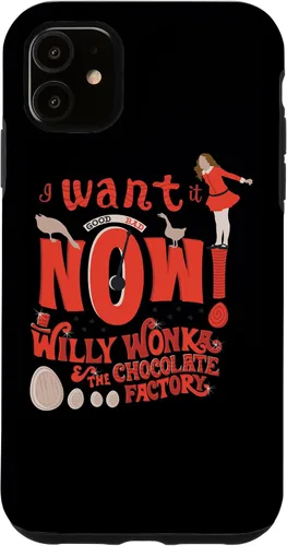 Vista 8 de Willy Wonka Carcasa para iPhone 17 y The Chocolate Factory I Want It Now