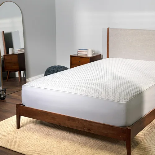 Vista 6 de Bedgear Ver-Tex Protector de Colchón Refrescante Individual - Funda de Colchón Impermeable y de Enfriamiento Instantáneo para Cama - Bolsillos