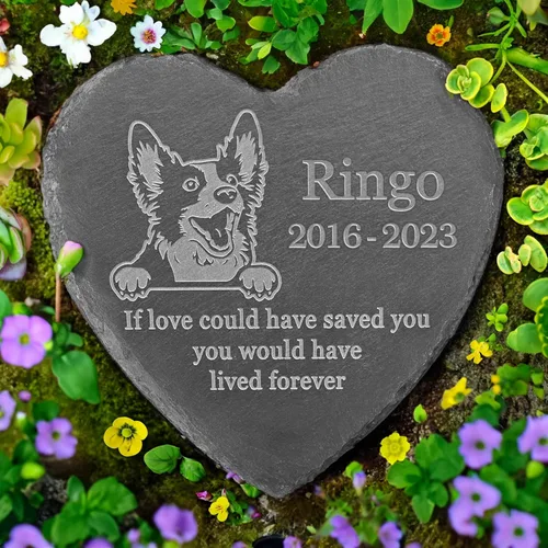 Vista 5 de Memorial personalizado Airedale Terrier, piedra conmemorativa del perro Airedale Terrier, pérdida de Airedale Terrier, recuerdo de Airedale Terrier