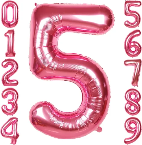 Vista 138 de Globos gigantes de números negros de 40 pulgadas, globos de aluminio de Mylar con helio para cumpleaños, globo número 0 para decoración de fiestas