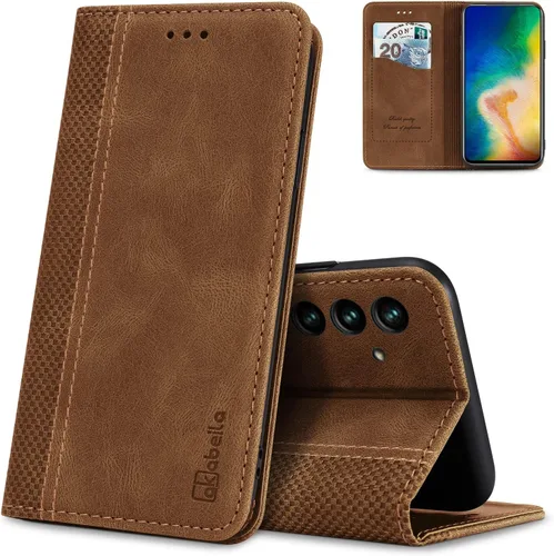 Vista 14 de AKABEILA Funda para Nokia G11 Plus Premium PU Cuero Flip Wallet Case con Cierre Magnético Ranuras para Tarjetas Folio Teléfono Móvil Funda Negro