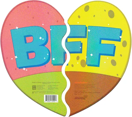 Vista 2 de Super7 Bob Esponja Bob Esponja y Patrick BFF - (2 unidades) Figuras de acción de Bob Esponja de 3.75 pulgadas con accesorios, coleccionables