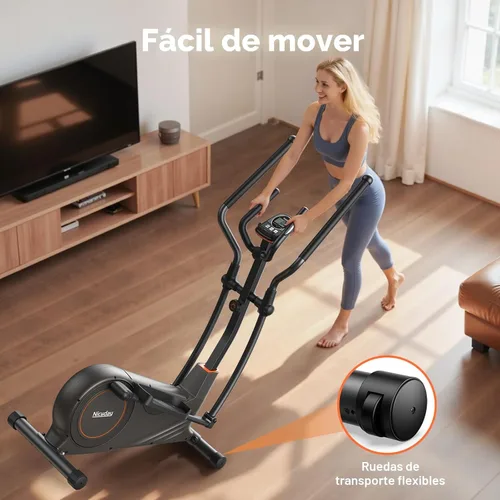 Vista 8 de Niceday Elliptical Machine, Elliptical Exercise Machine for Home with Hyper-Quiet Magnetic Driving System, Elliptical Trainer with 15.5IN & 20IN