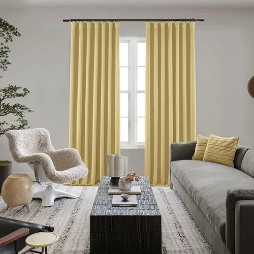 Vista 63 de SHINELAND Cortinas opacas de arándano borgoña de 102 pulgadas de largo, juego de 2 paneles para puerta corrediza de cristal, sala de estar, cortinas