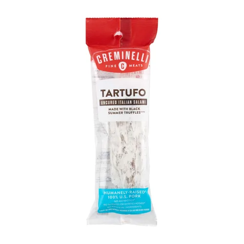 Vista 2 de Creminelli Tartufo Salami, (3 count, 5.5oz), Humanely Raised Pork*, No Added Nitrates or Nitrites, No Artificial Ingredients, Gluten Free, Keto &