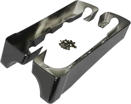 Vista 9 de XMT-MOTO Extensión de bolsa de sillín estirada de 4 pulgadas para Harley Davidson 1994-2013, todos los modelos Touring, incluyendo road glide, road