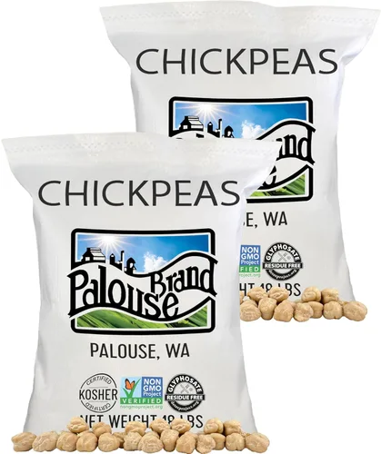 Vista 13 de Bolsa de garbanzos, proyecto verificado sin OGM 100% sin irradiadiar Certificado Kosher Parve cultivado en EE.UU. Con rastreo de campo