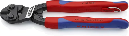 Vista 7 de Knipex 7102200 pinza de tornillos, palanca de acción, de cómodo agarre, 8 pulgadas