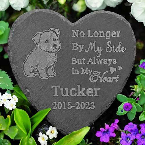 Vista 3 de Piedra conmemorativa de Cocker Spaniel, regalos conmemorativos de Cocker Spaniel, regalos por pérdida de Cocker Spaniel, en memoria de Cocker Cocker