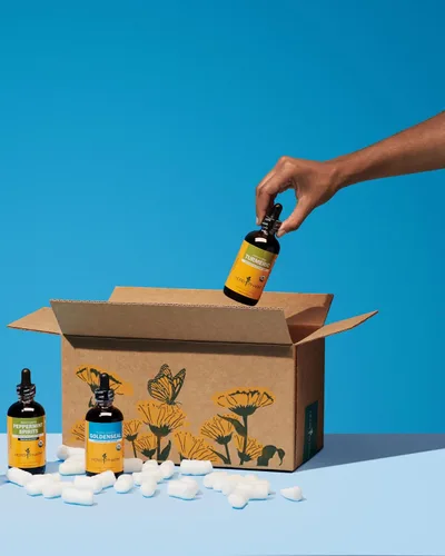 Vista 12 de Extracto de raíz de cúrcuma orgánica certificada Herb Pharm para apoyo al sistema musculoesquelético, DTURM04, 1, 1