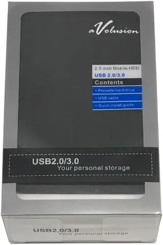 Vista 6 de Avolusion Disco duro externo USB 3.0 delgado portátil