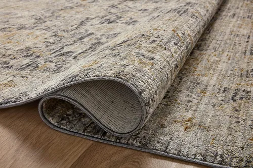 Vista 99 de Loloi Jean Stoffer Katherine Collection KES-02 Ocean/Coral 2'-7'' x 10'-0'', .25" Pile Height, Runner Rug