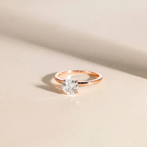 Vista 2 de EAMTI - Anillos de compromiso de plata de ley 925 de 1.5 quilates con circonita cúbica de corte ovalado, anillos de promesa de boda para mujer