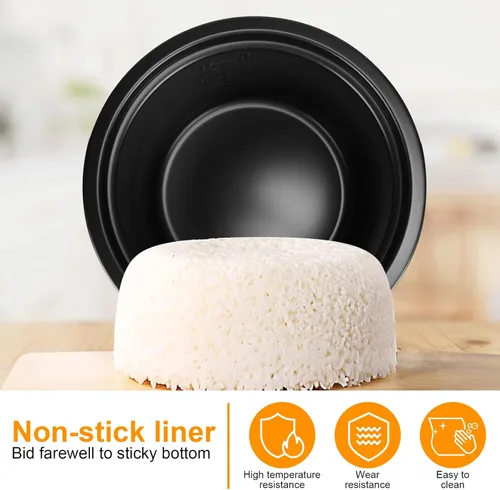 Vista 5 de 40 tazas de olla arrocera/calentador comercial (40 tazas)