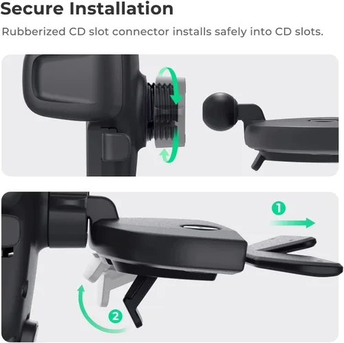 Vista 4 de iOttie Easy One Touch Signature - Soporte universal para teléfono para iPhone, Google, Samsung, Moto, LG y todos los demás teléfonos inteligentes