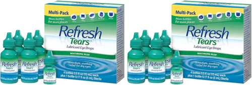 Vista 8 de Gotas lubricantes para los ojos Refresh Tears 4x15 ml, 1x5 ml